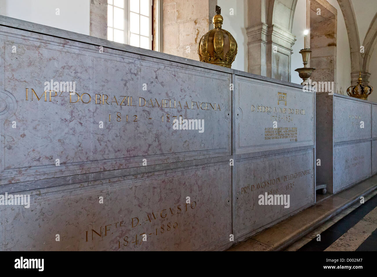 The royal pantheon of the house of braganza hires stock photography