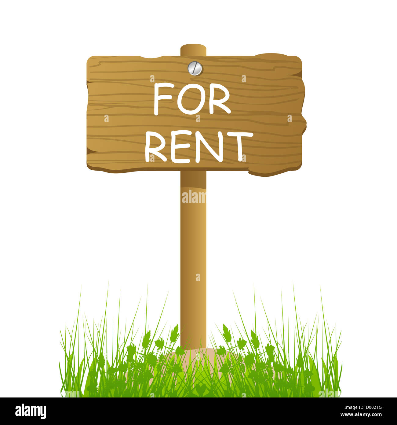 illustration of board for rent Stock Photo Alamy