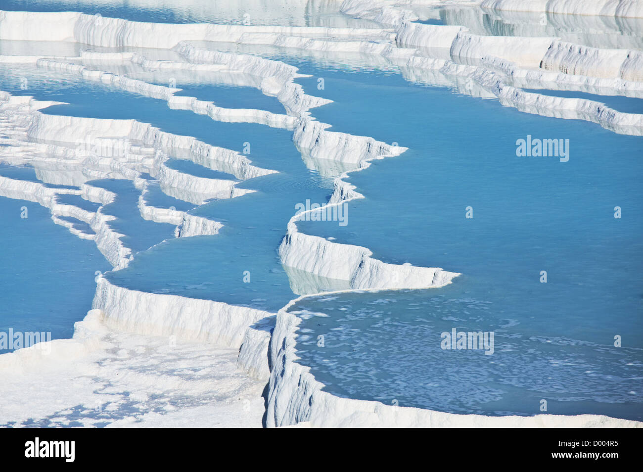 Pamukkale in Turkey Stock Photo - Alamy
