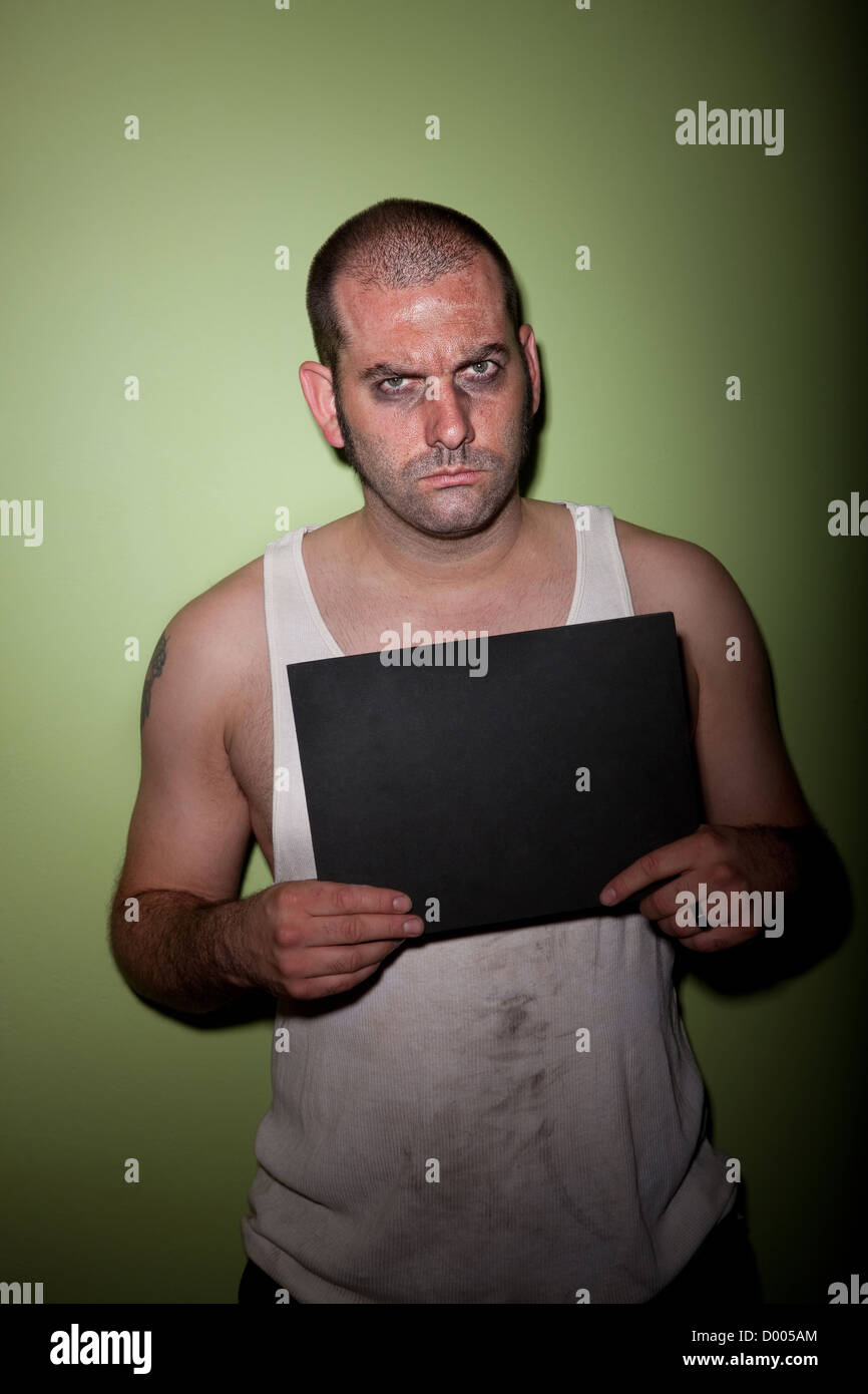 Sæt ud der i live Wife beater shirt hi-res stock photography and images - Alamy