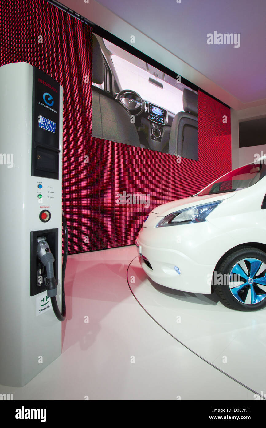 Nissan E-NV200 electric Concept Van  the International for Commercial Vehicles in Hannover, Germany 2012 Stock Photo