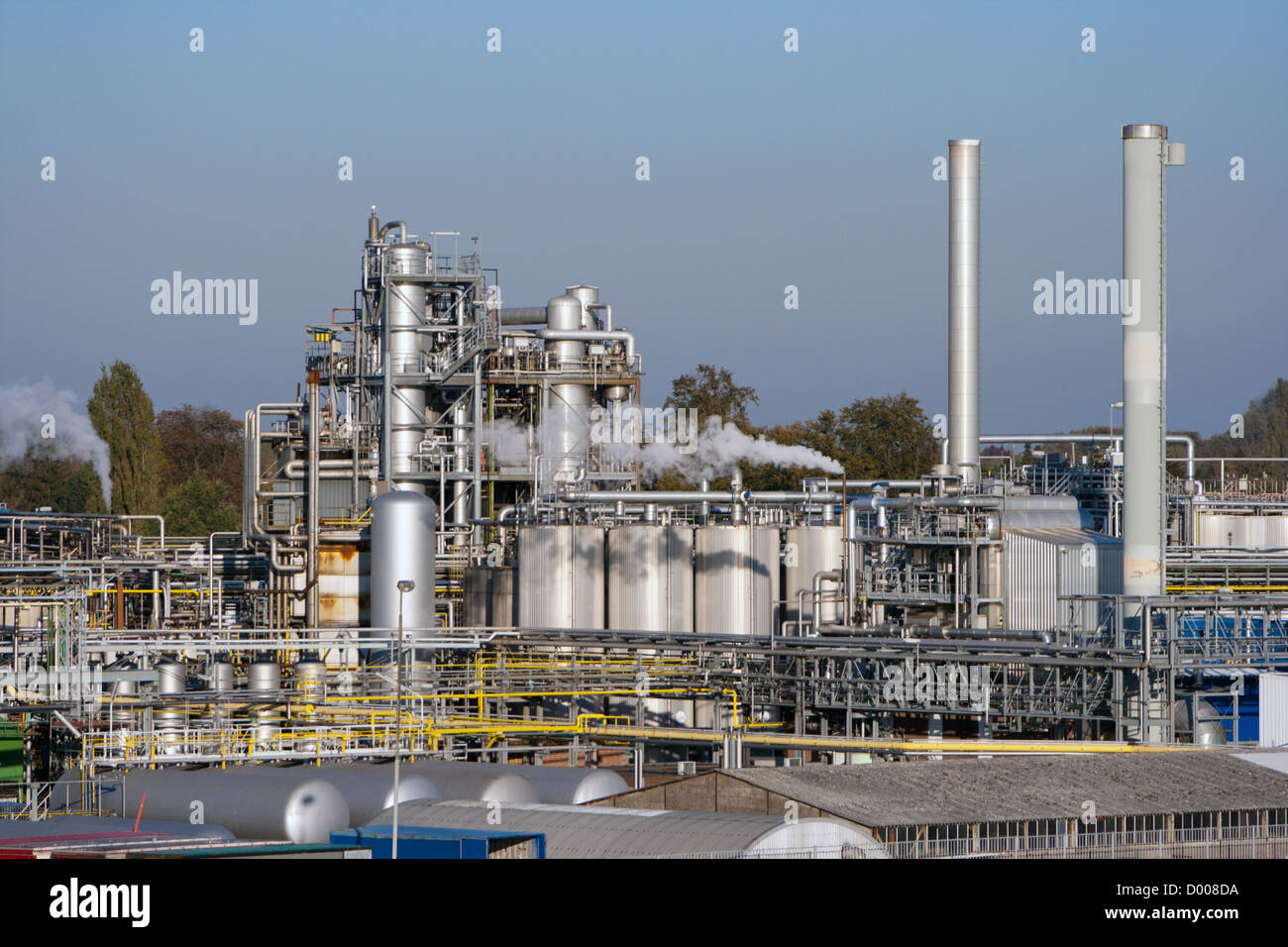 Industrial plant Stock Photo
