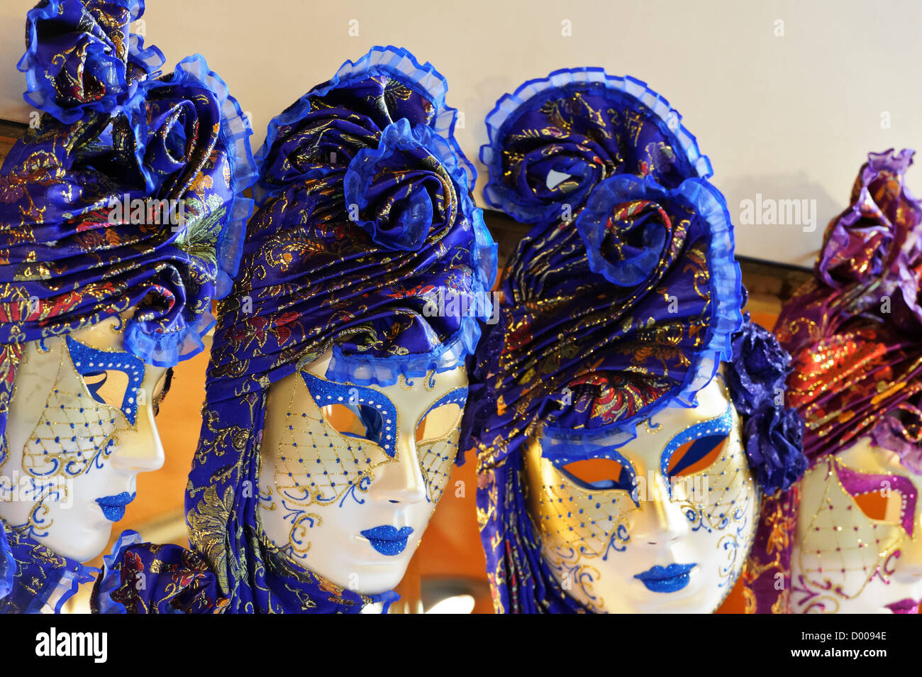 Cat Carnival Mask Light Blue and White Cat Mask Venetian Cat Mask Handmade  in Venice -  Norway