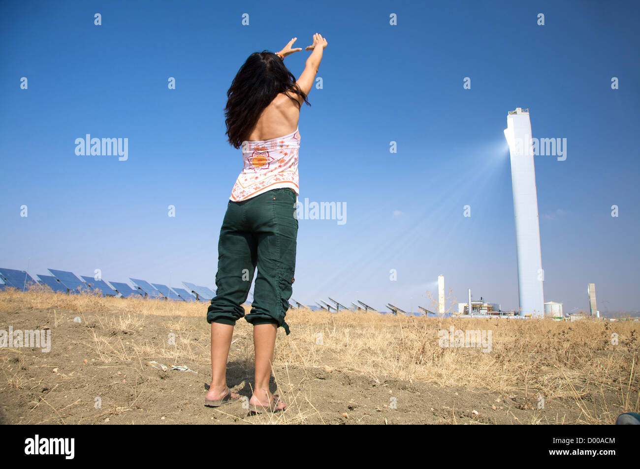 Solar one power station hi-res stock photography and images - Alamy
