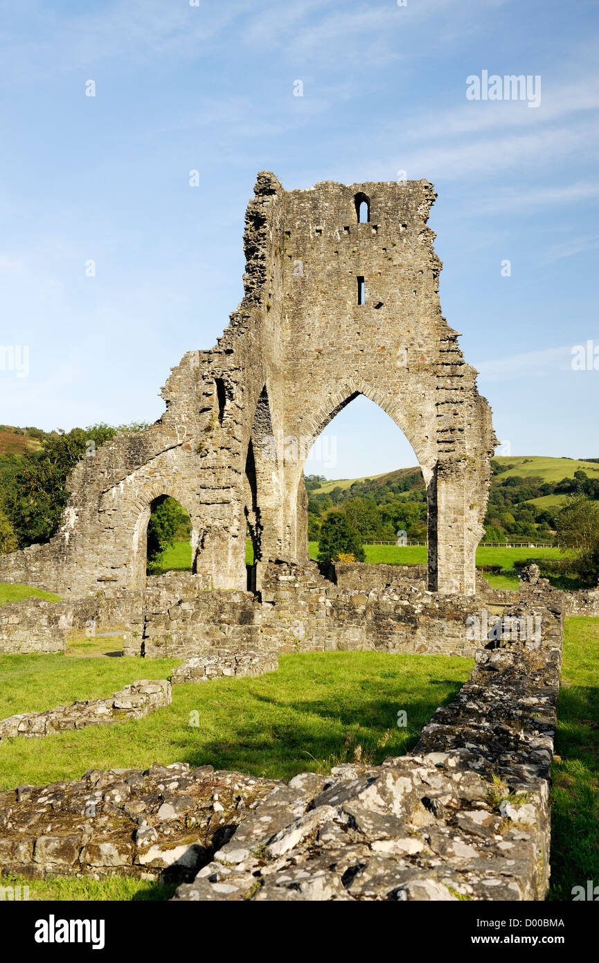 Talley Abbey, Carmarthenshire, Wales. Monastery of the White Cannons or Premonstratensians. Founded by Rhys ap Gruffydd in 1185 Stock Photo