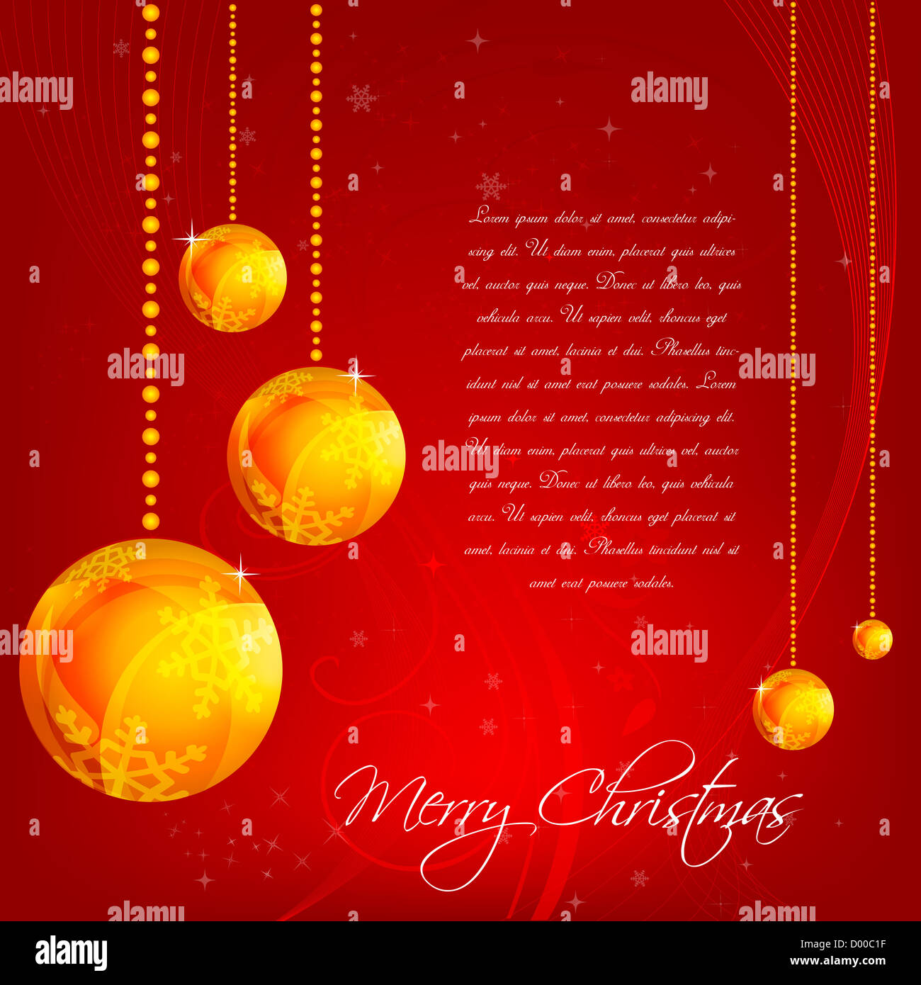 Abstract December Card Christmas card art hi-res stock photography and images - Alamy