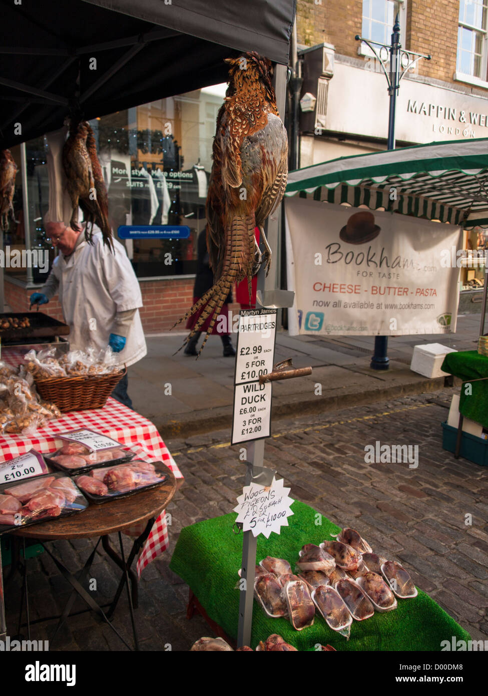 Farmers’ Market held on the first Tuesday of every month showing bird