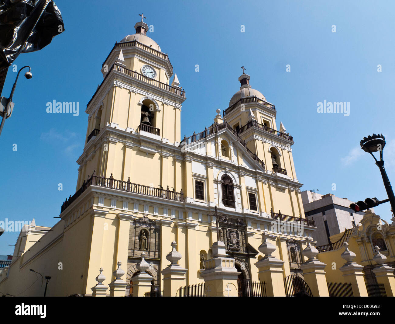 Colorful san pedro church hi-res stock photography and images - Alamy