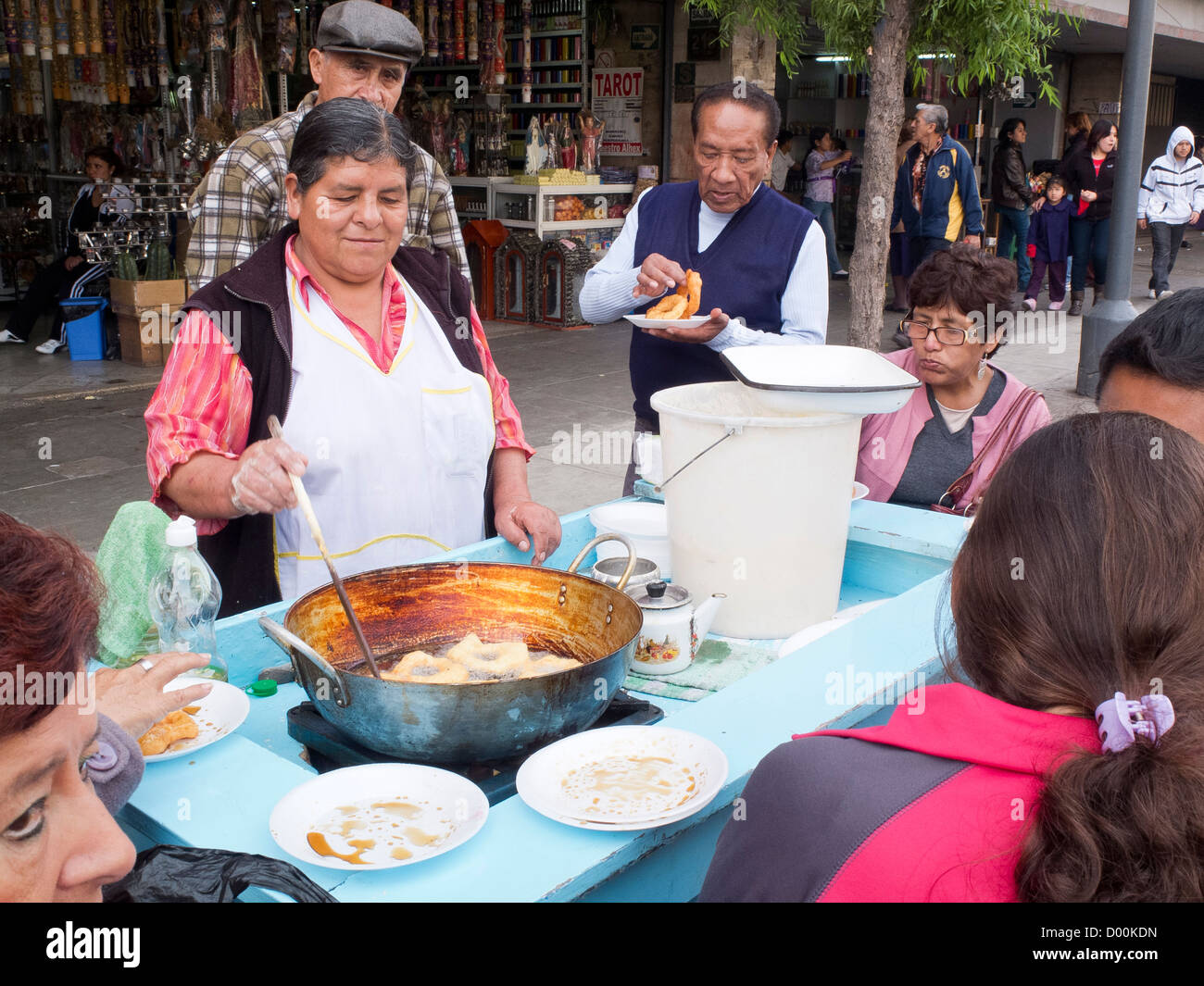 Peru. Lima city. Street food Stock Photo - Alamy