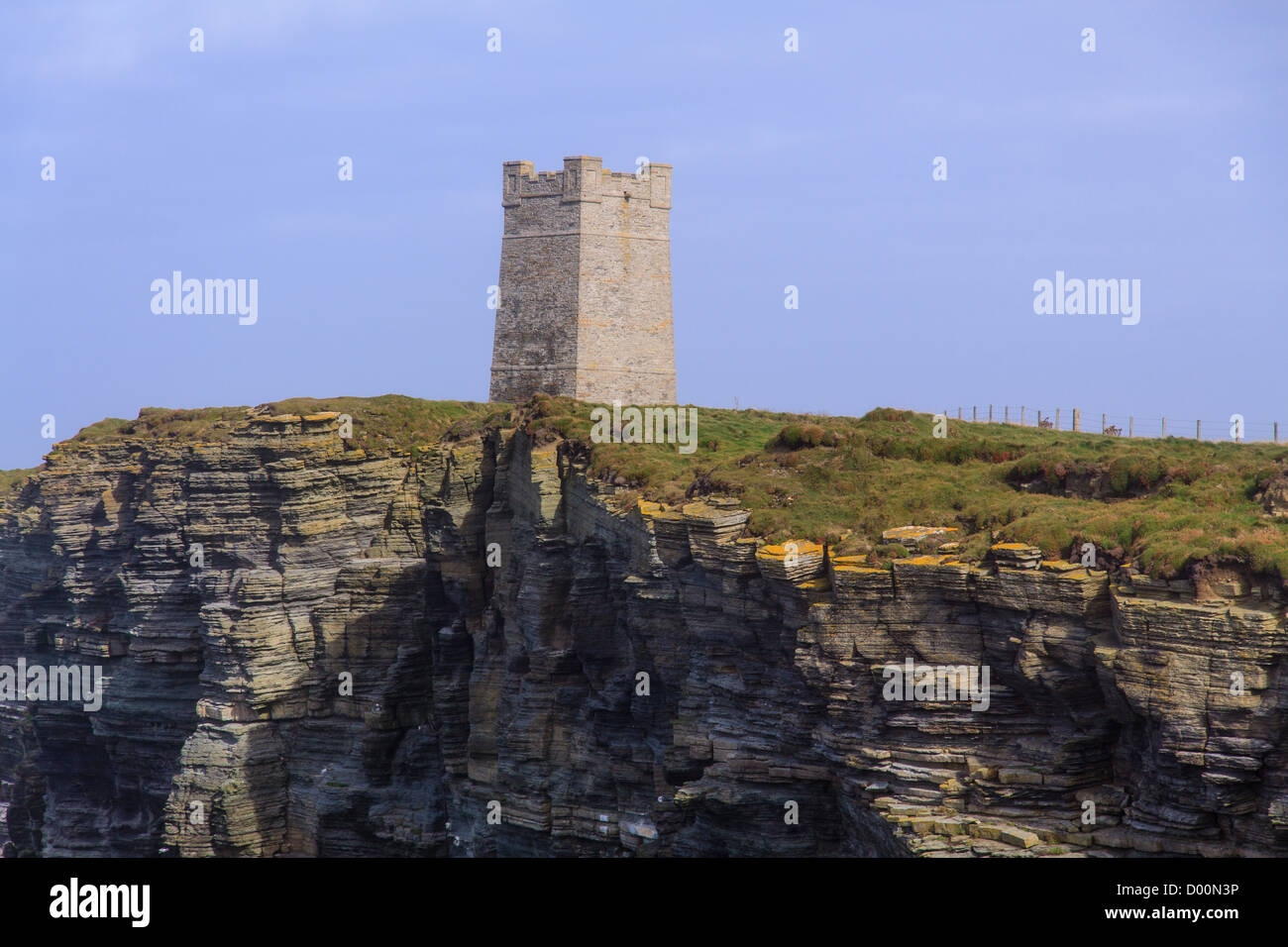 The Kitchener Memorial on Mainland, Orkney. Stock Photo