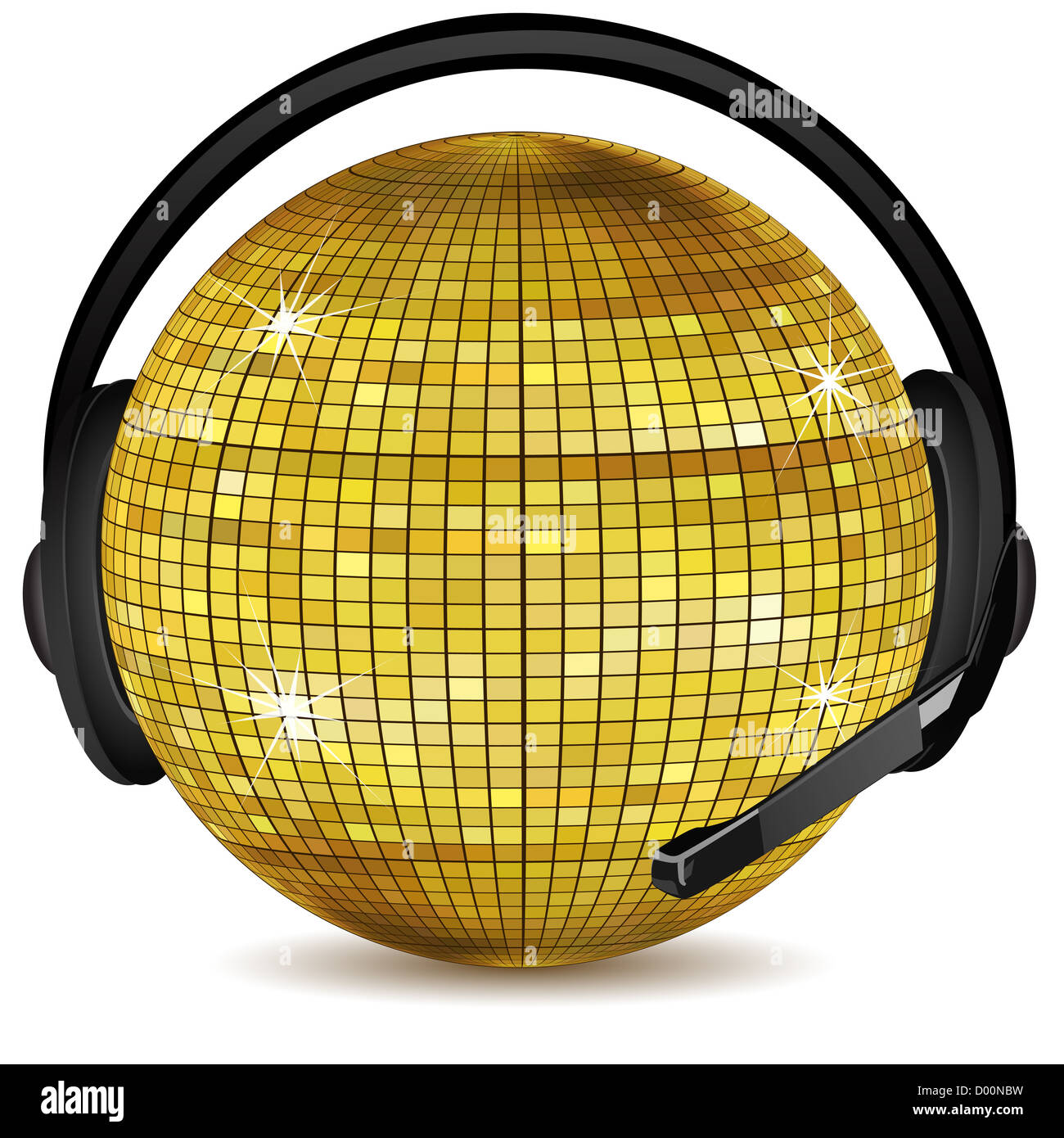 Disco ball vector hi-res stock photography and images - Alamy