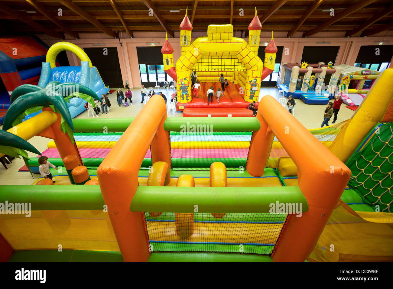 bouncy castle indoor playground