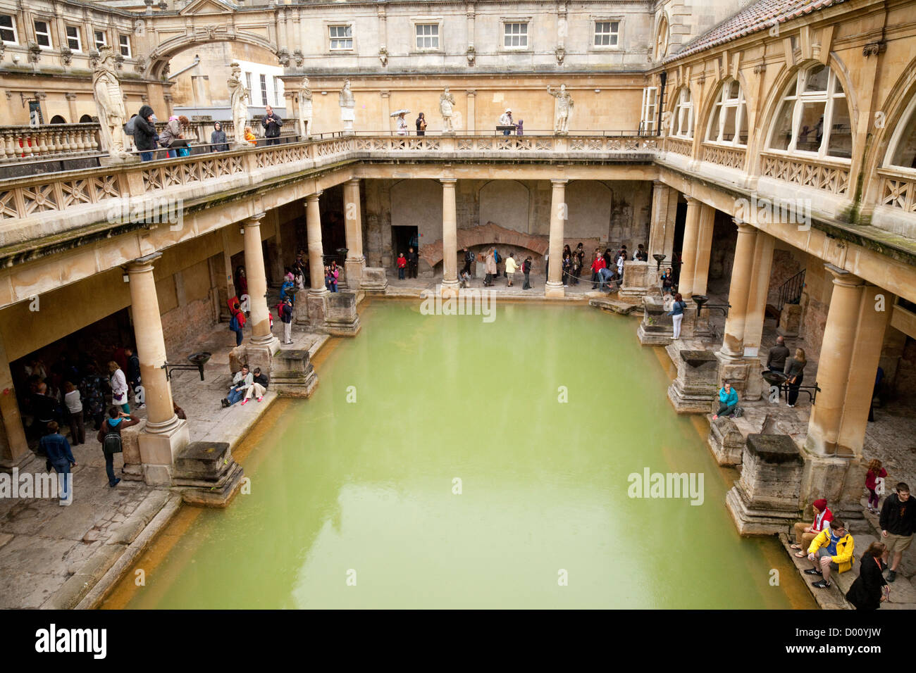 Roman baths, Bath Somerset 4th century UNESCO World heritage site ...