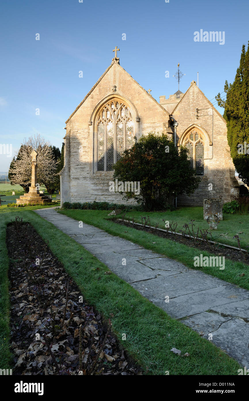 St Dunstan's Church, Baltonsborough, Somerset, UK. Stock Photo