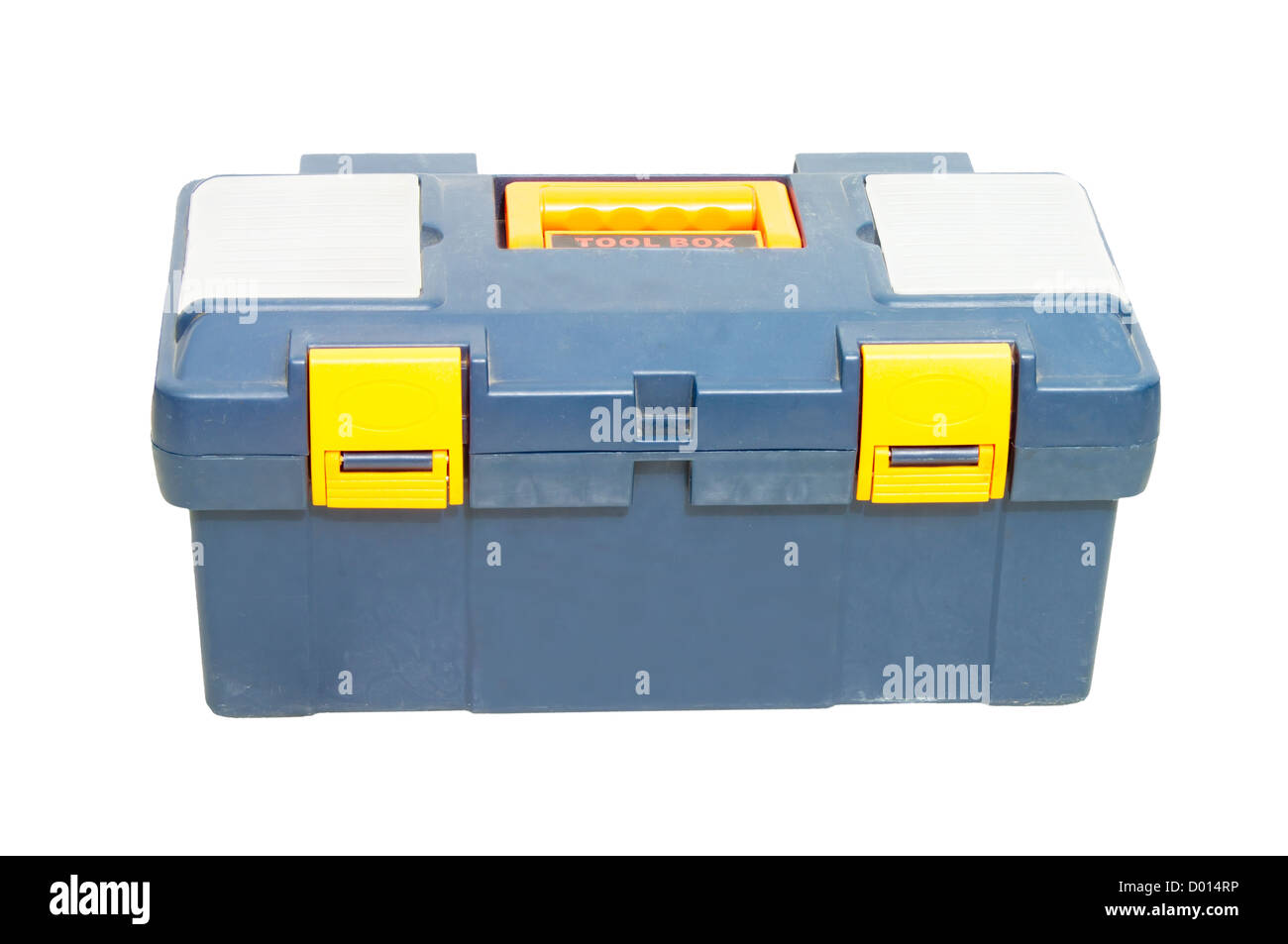 Toolbox isolated on a white background Stock Photo - Alamy