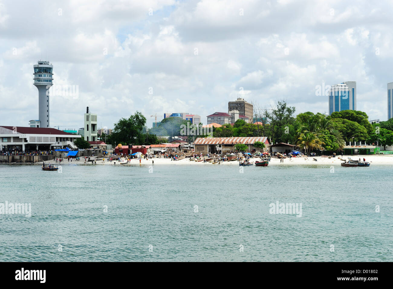 Dar es Salaam waterfront, Tanzania, East Africa Stock Photo