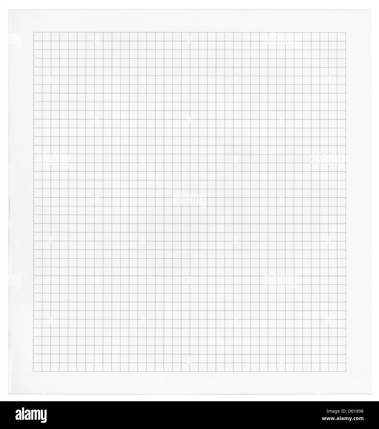 Graph paper blank Black and White Stock Photos & Images - Alamy