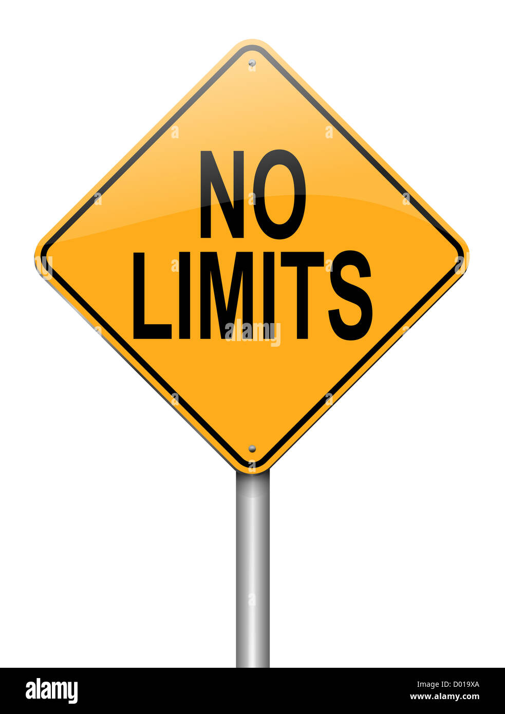 No limits sign concept illustration hires stock photography and images