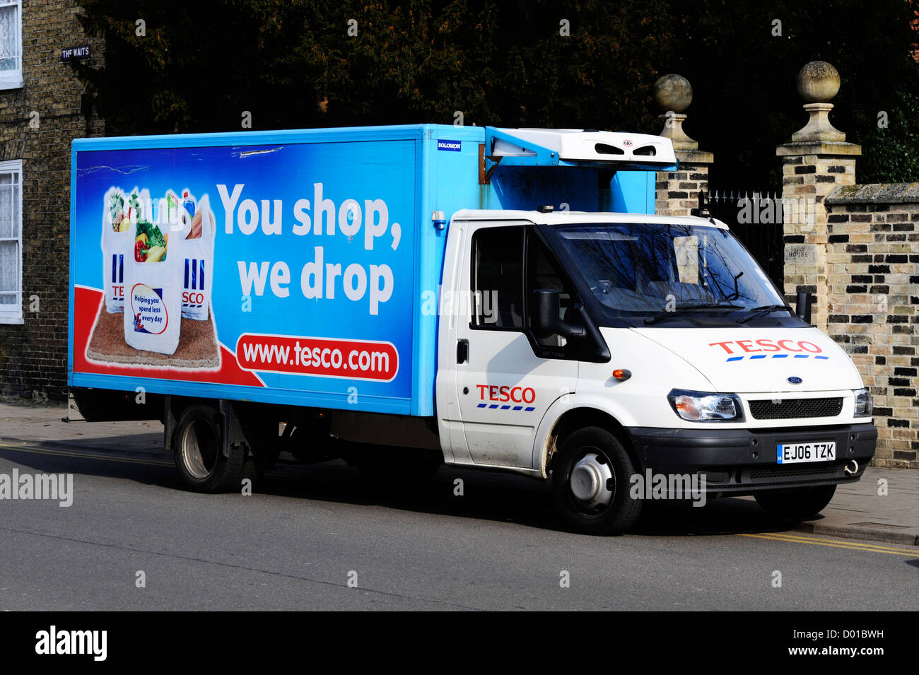 Tesco van hires stock photography and images Alamy