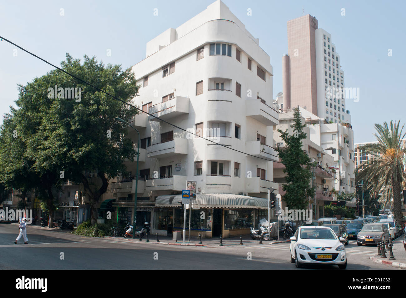 Tel Aviv,Israel.  Street of Florentine quarter Stock Photo