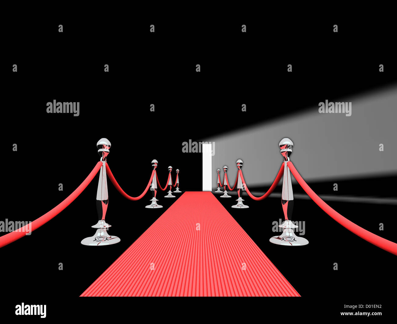 red carpet ceremony alley for celebrity walk Stock Photo Alamy