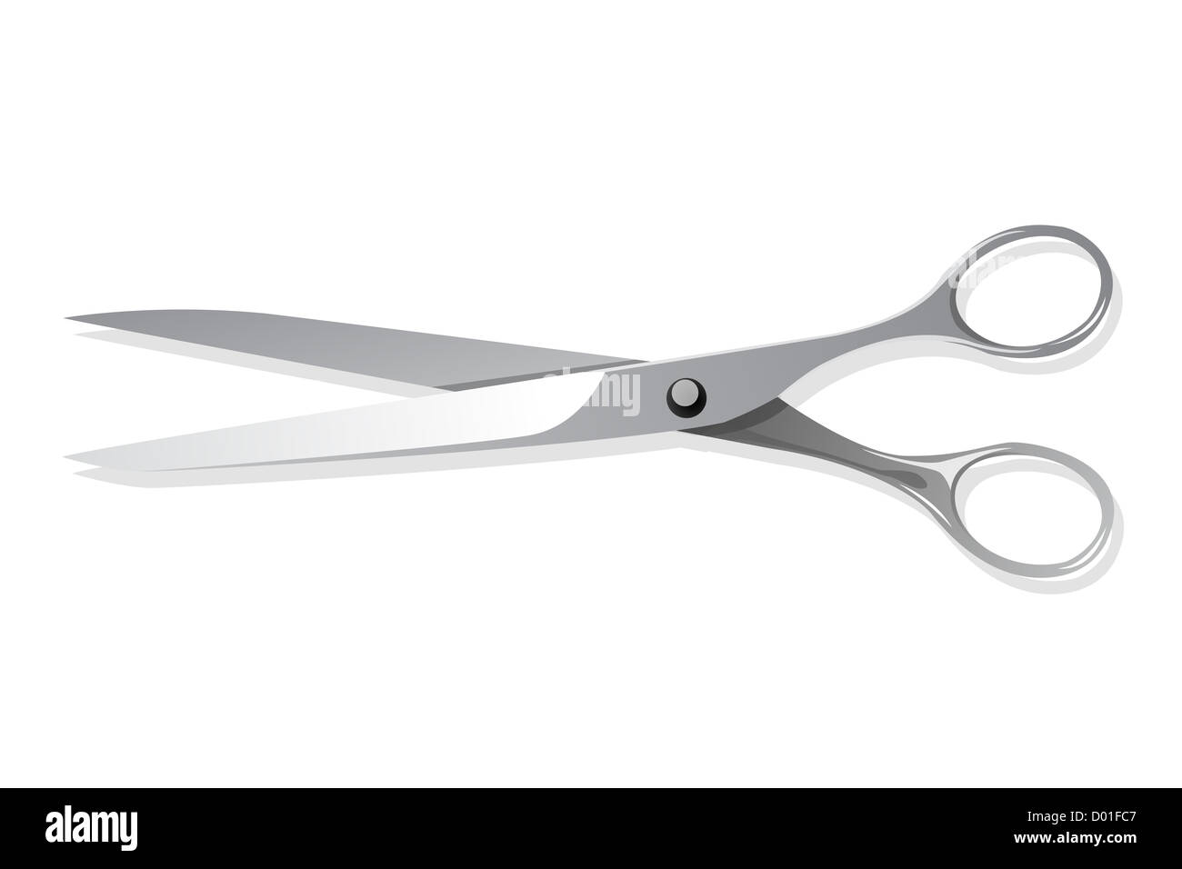 Scissors Reference Image illustration of scissor on isolated background Stock Photo - Alamy