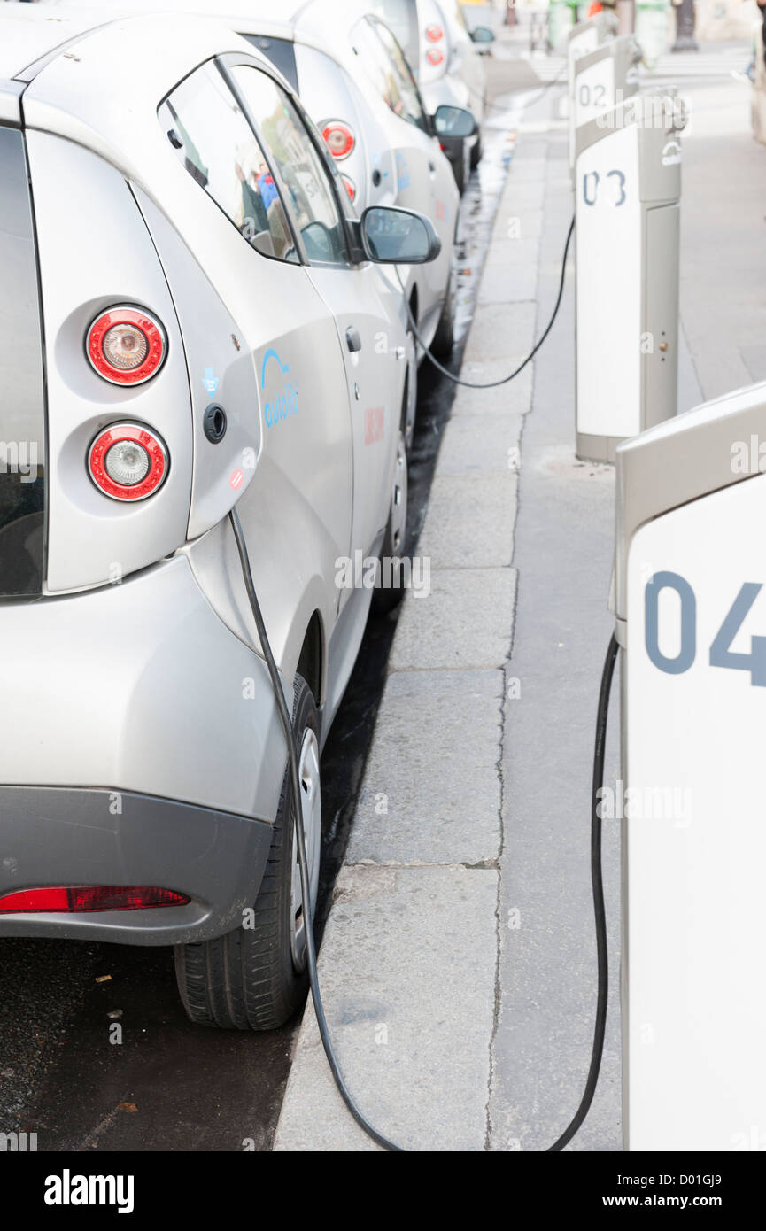 Electric car charging station hires stock photography and images Alamy