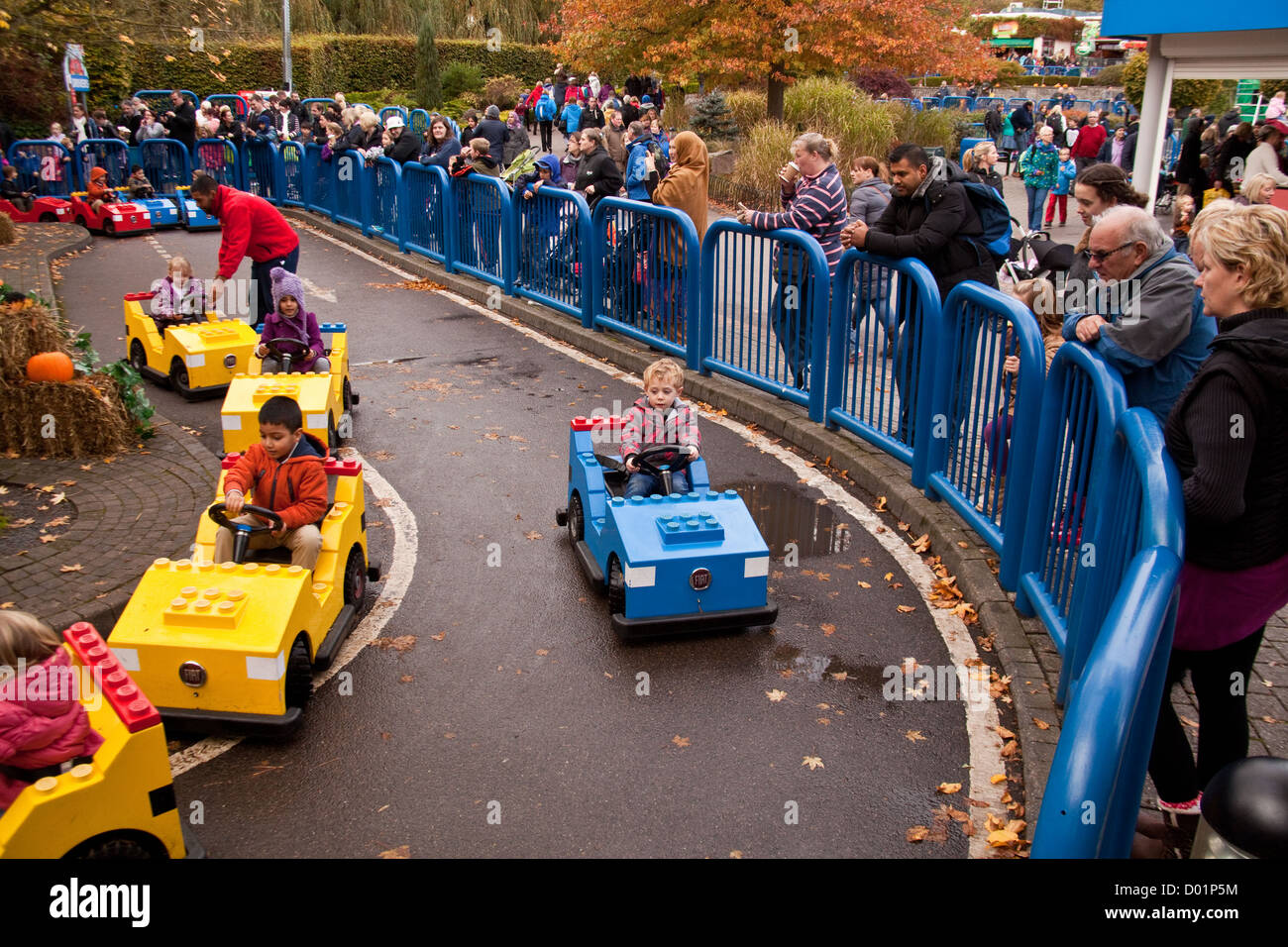 LDrivers ride at Legoland theme park, Windsor, England, United Kingdom