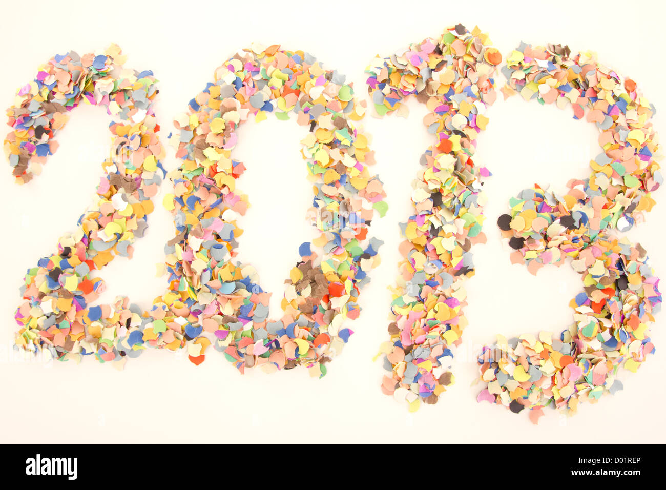 Year 2013 Stock Photo