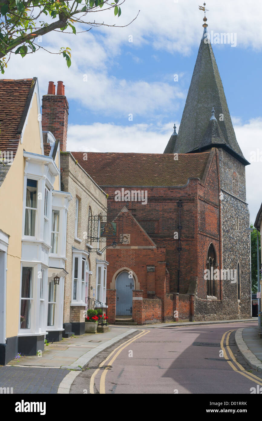 Maldon town Essex Stock Photo Alamy
