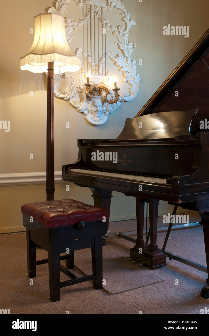 Steinway grand piano Stock Photo