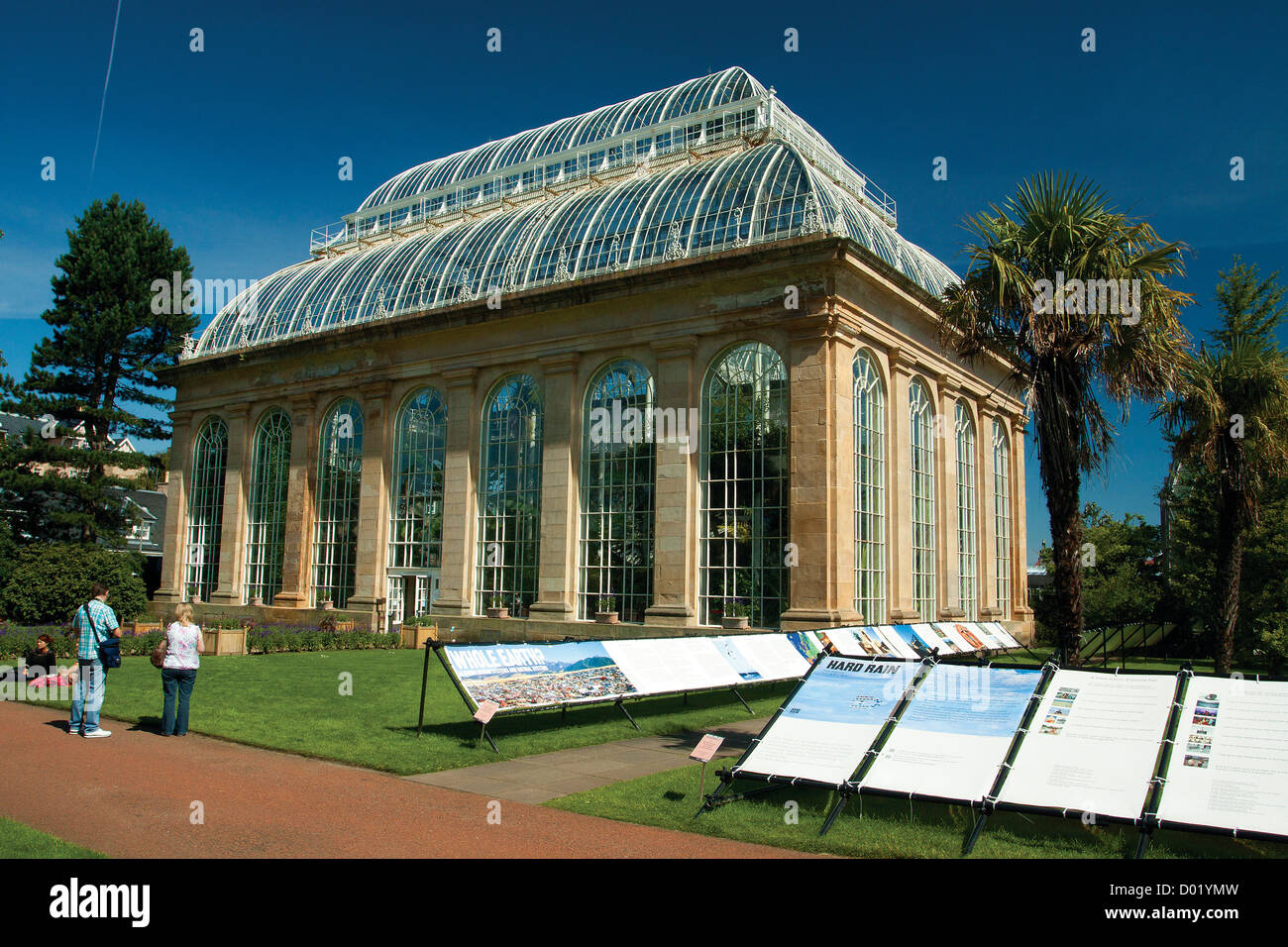 The Royal Botanic Gardens Glasshouse, Edinburgh Stock Photo