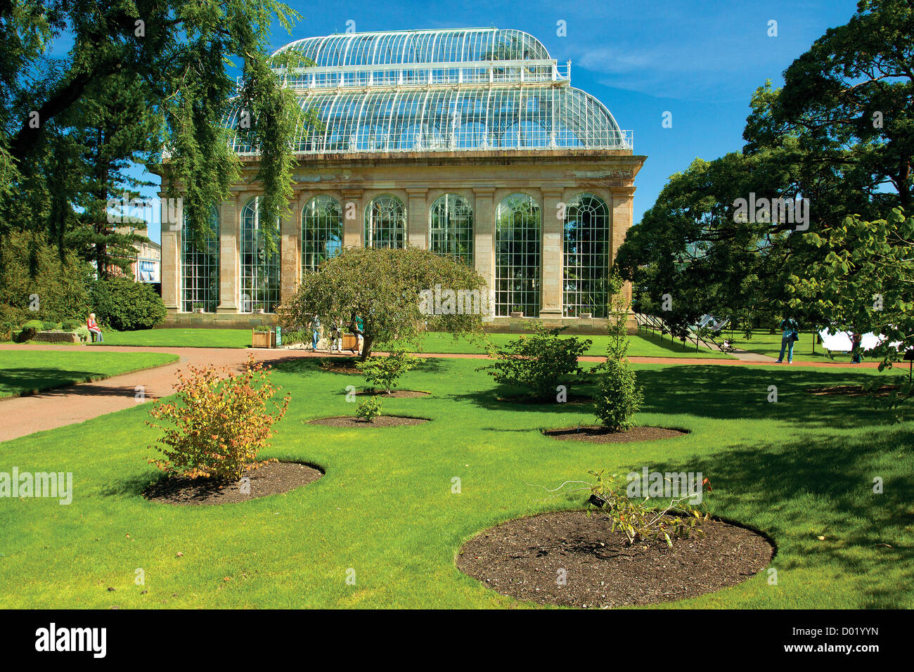 The Royal Botanic Gardens Glasshouse, Edinburgh Stock Photo