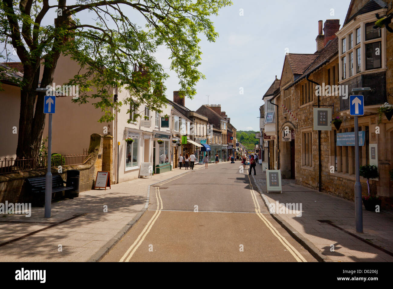 Cheap Street in Sherborne, Dorset, England, UK Stock Photo Alamy