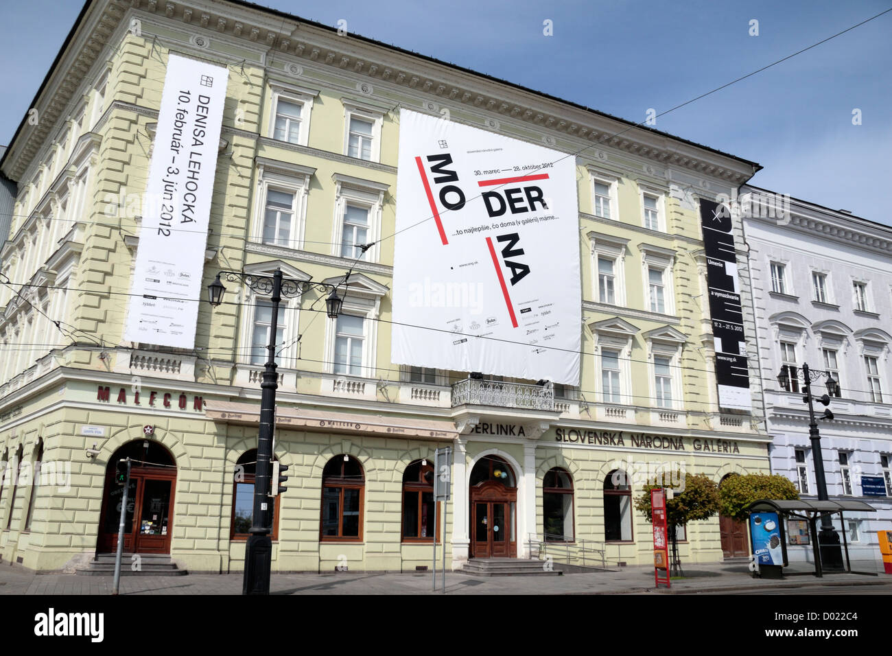 The Slovak National Gallery (Slovenska narodna galeria) or SNG