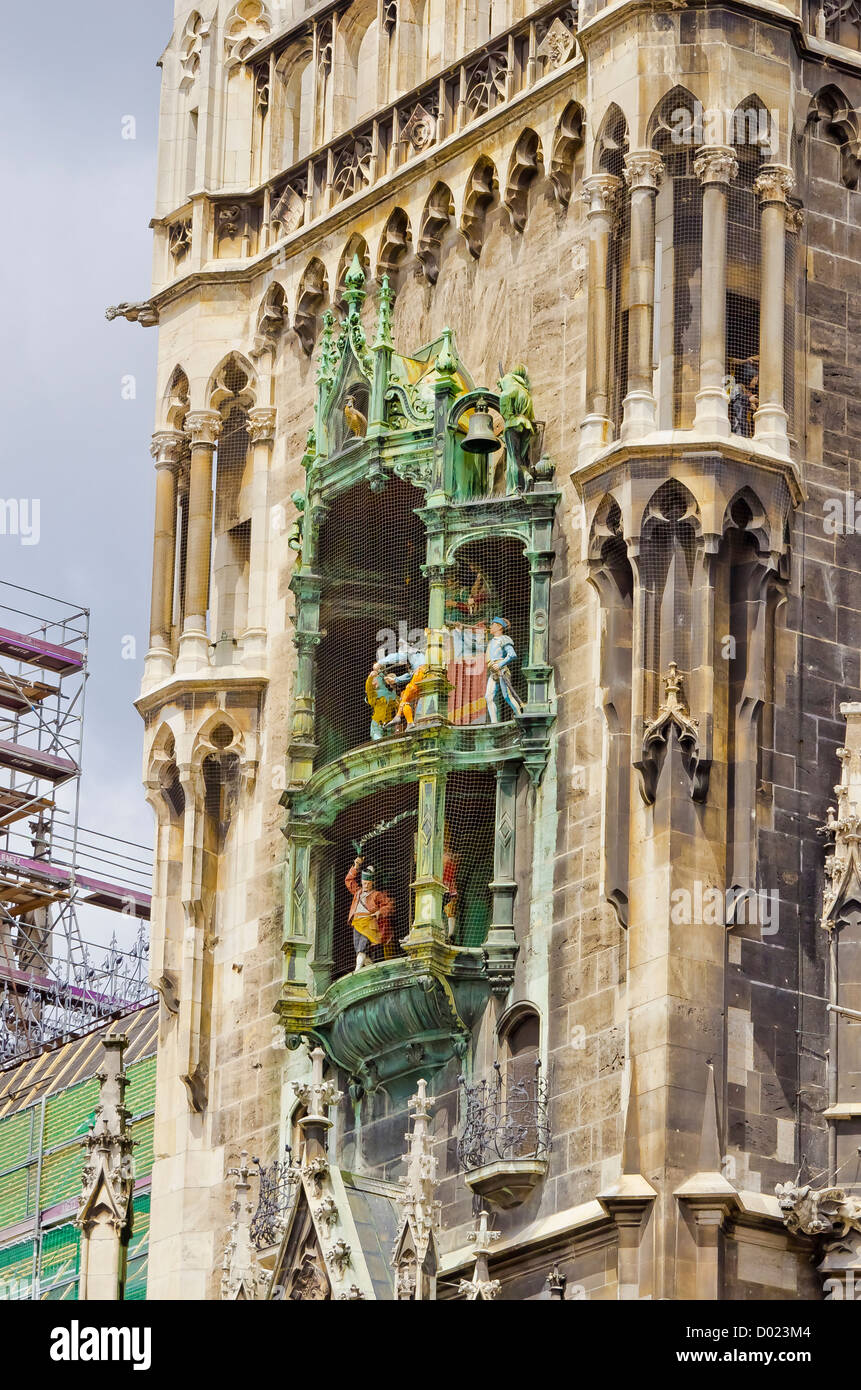 Glockenspiel in Munich Germany Stock Photo Alamy