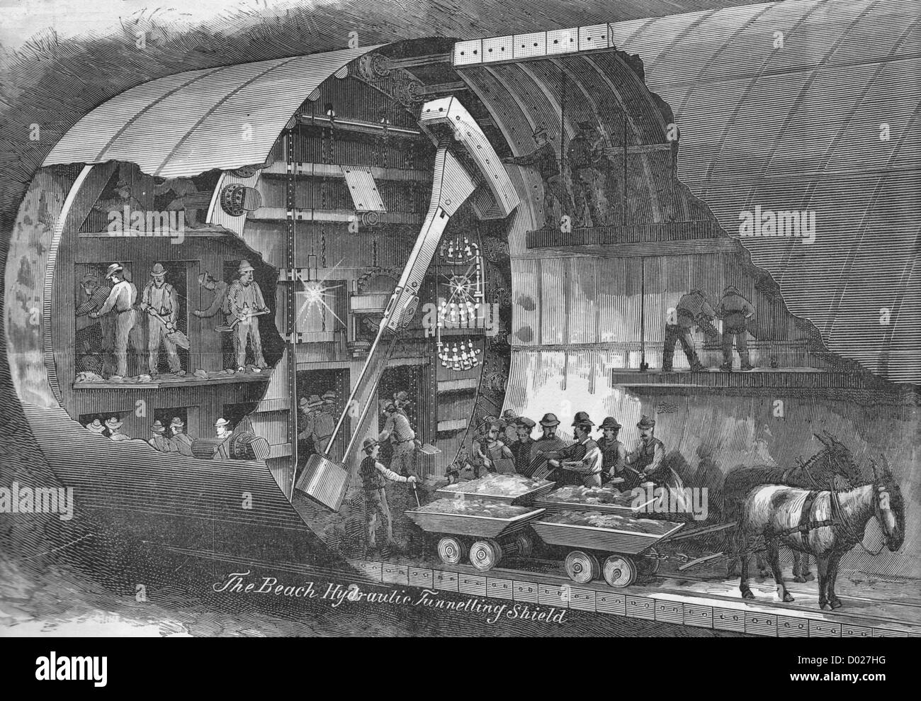 Tunneling Shield High Resolution Stock Photography and Images Alamy