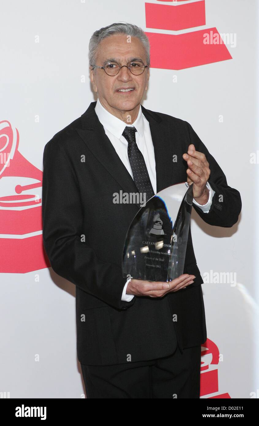 Caetano Veloso at arrivals for 2012 Latin Recording Academy Person of the Year Tribute Dinner, MGM Grand Garden Arena, Las Vegas, NV November 14, 2012. Photo By: James Atoa/Everett Collection/Alamy Live News Stock Photo
