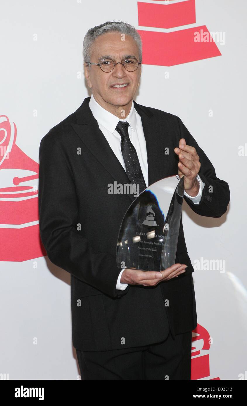 Caetano Veloso at arrivals for 2012 Latin Recording Academy Person of the Year Tribute Dinner, MGM Grand Garden Arena, Las Vegas, NV November 14, 2012. Photo By: James Atoa/Everett Collection/Alamy Live News Stock Photo