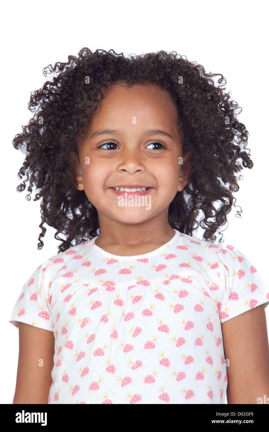 Funny African Girl Afro Hairstyle Stock Photos Funny African