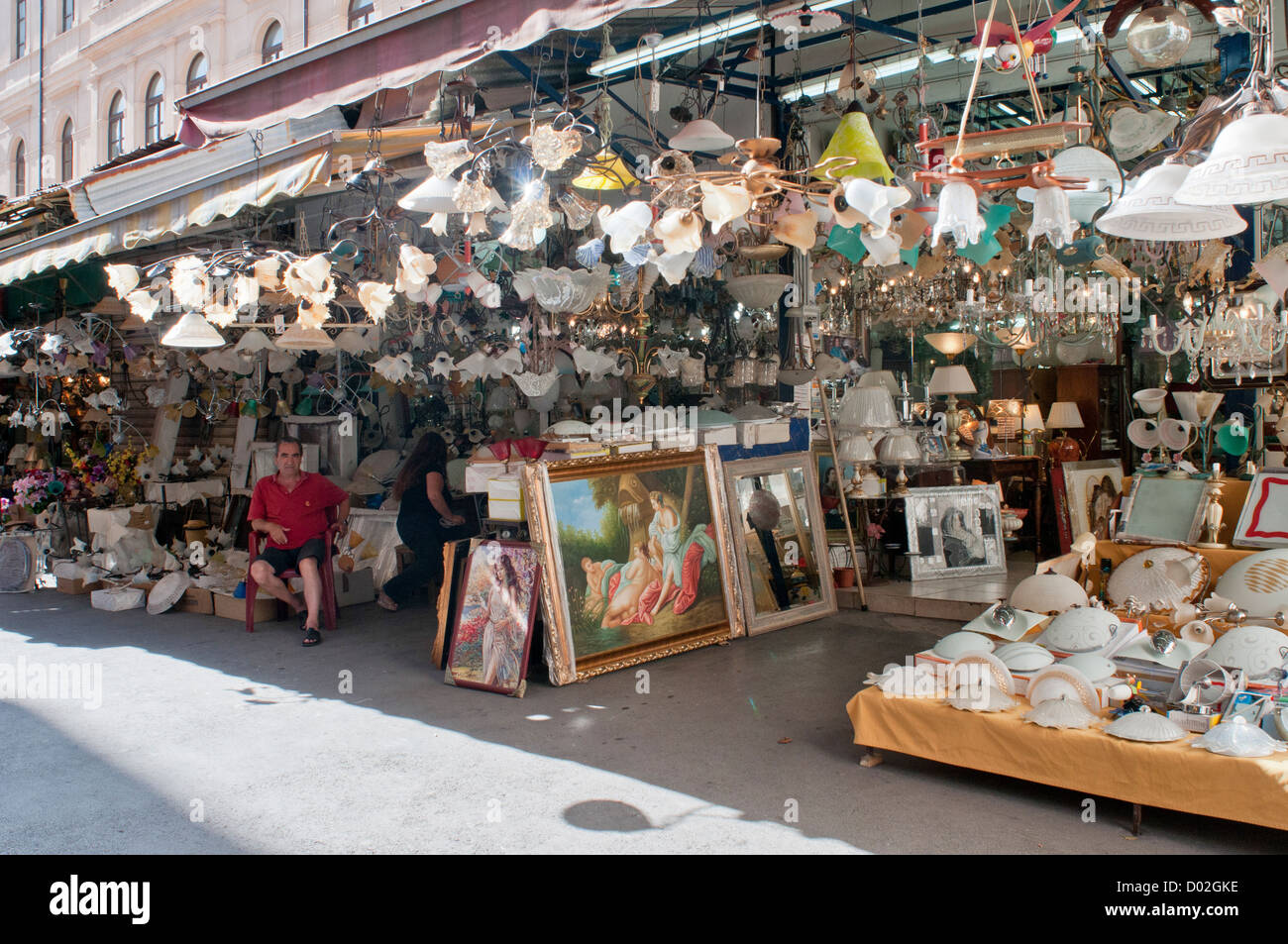 Palermo old city. Sicily Italy August 2012 Stock Photo