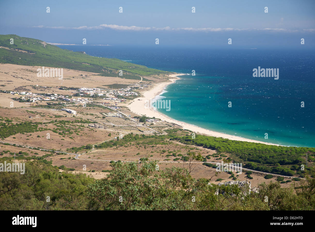 beach of Bolonia at Cadiz Andalusia in Spain Stock Photo