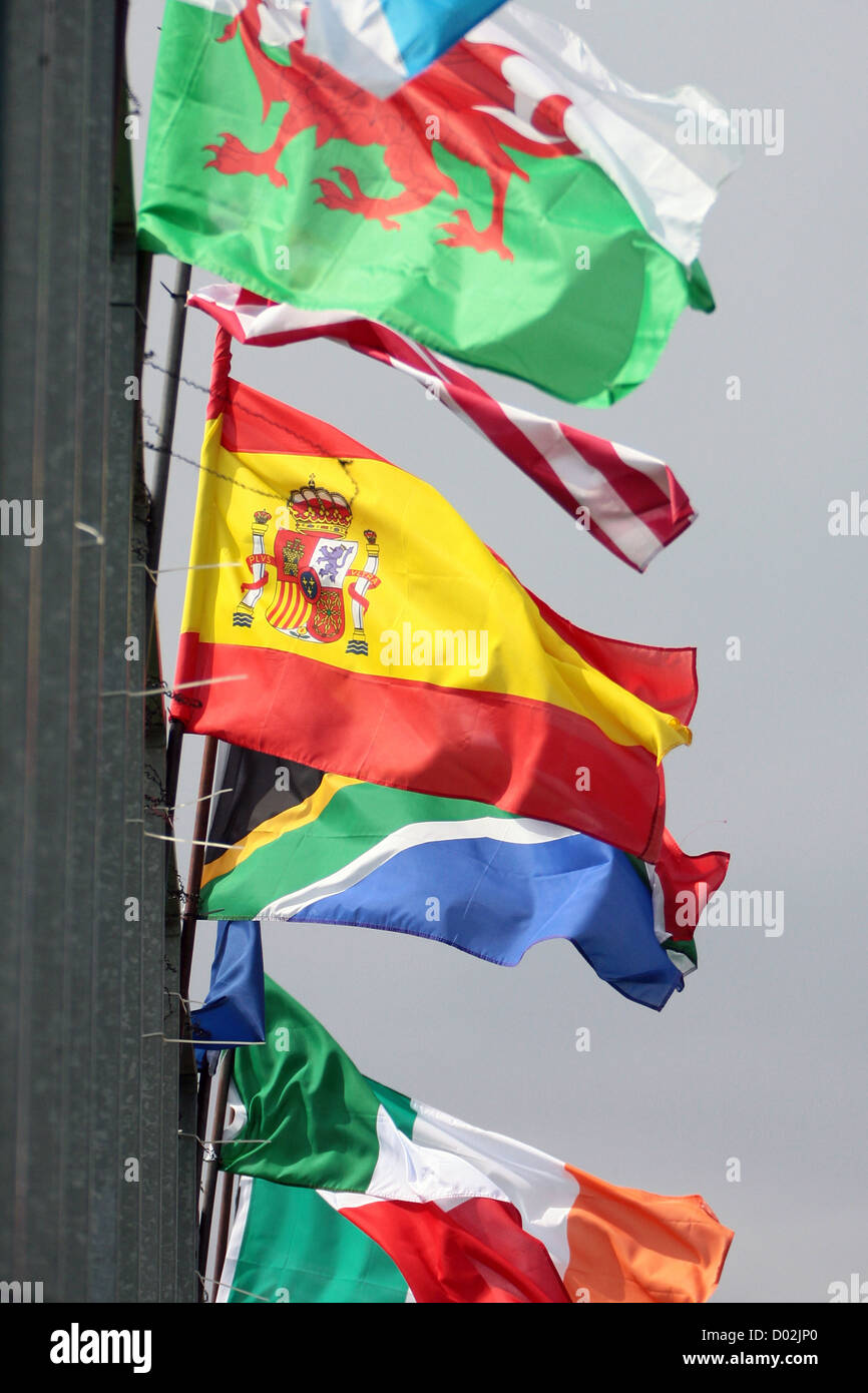 Of different national flags hi-res stock photography and images - Alamy