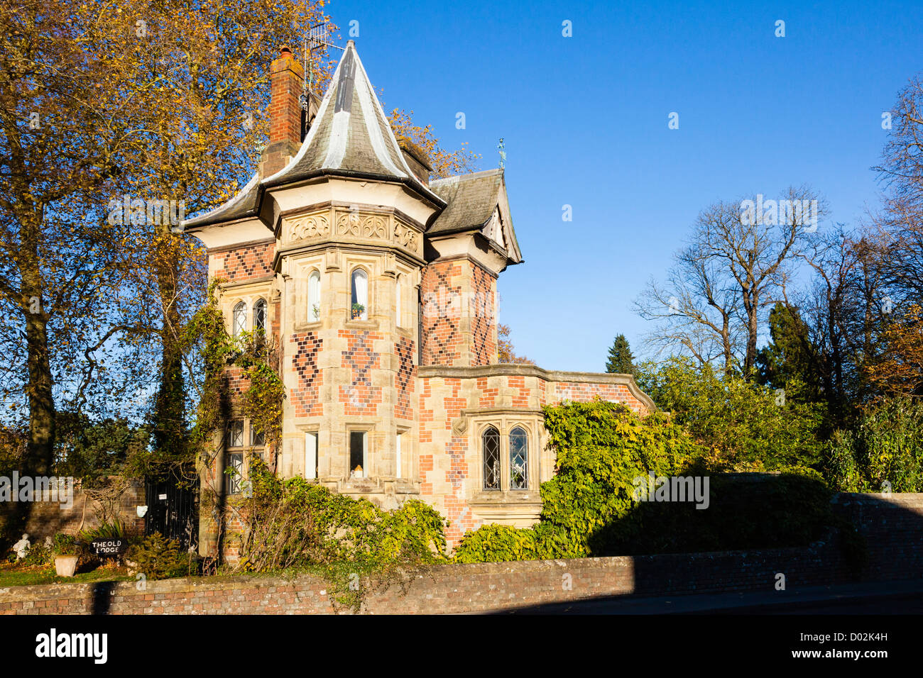 The Old Lodge house, Hall Place, Leigh near Tonbridge, Kent, UK Stock Photo Alamy