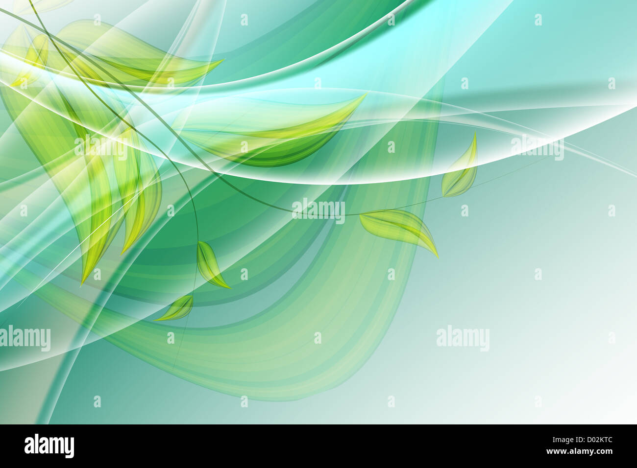 abstract floral background with copy space Stock Photo - Alamy