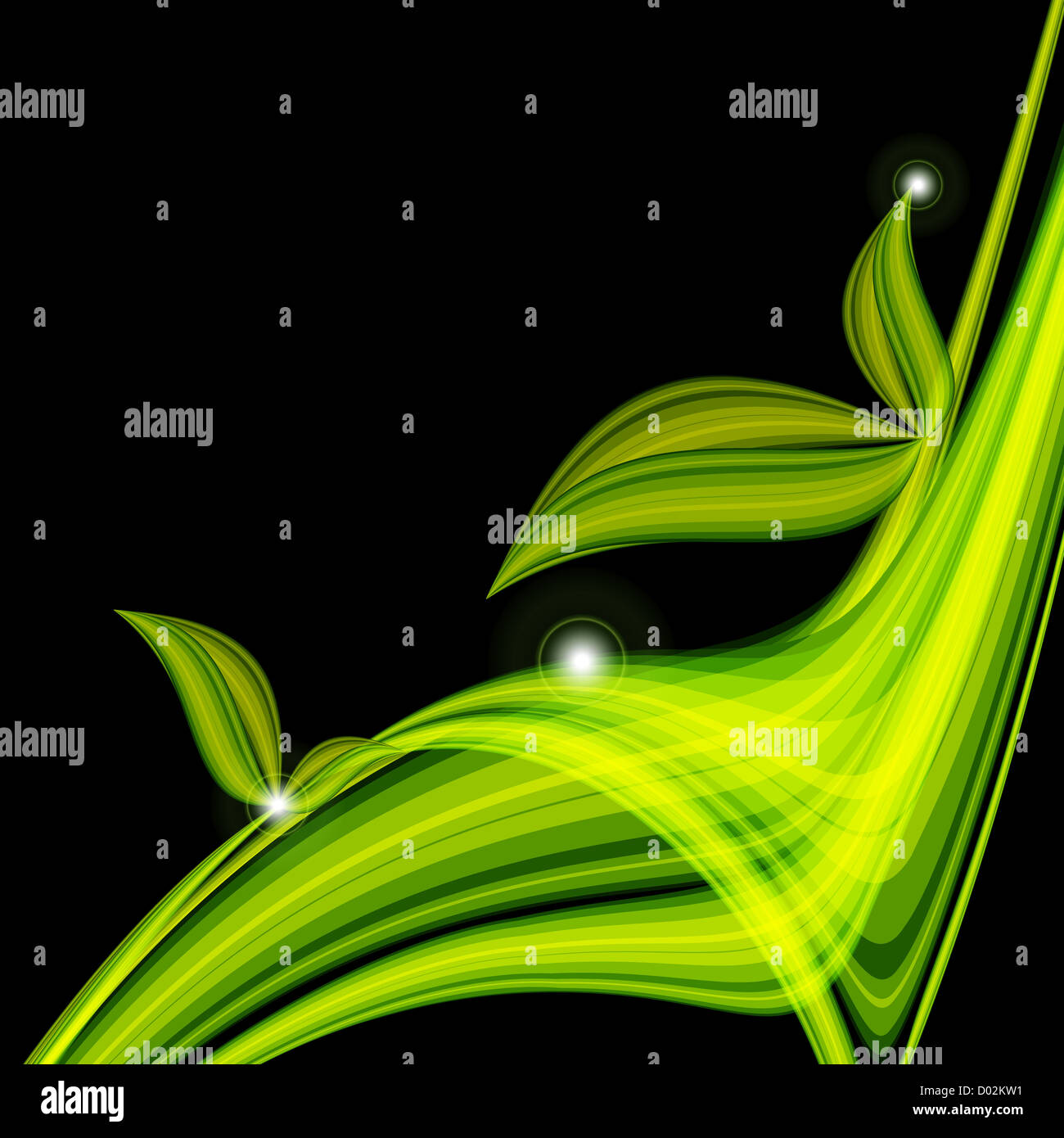 abstract floral background with copy space Stock Photo - Alamy