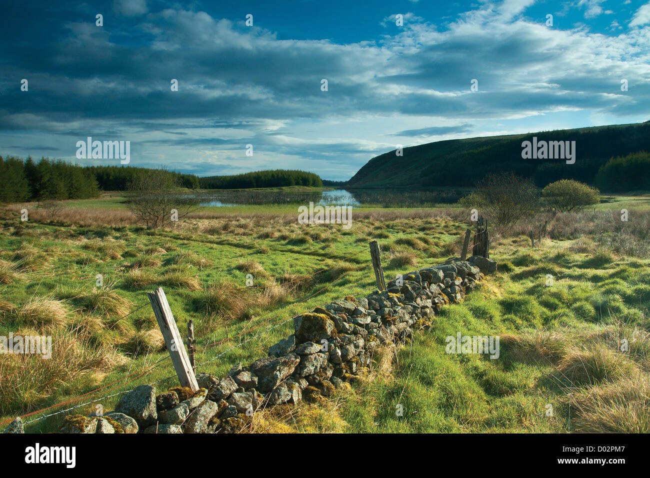 Craighall Dam, Neilston, East Renfrewshire Stock Photo