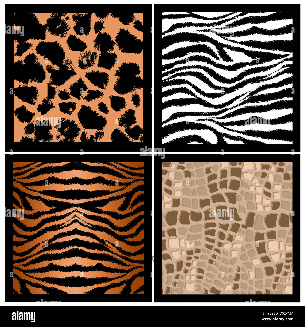 illustration of animal skin texture Stock Photo - Alamy