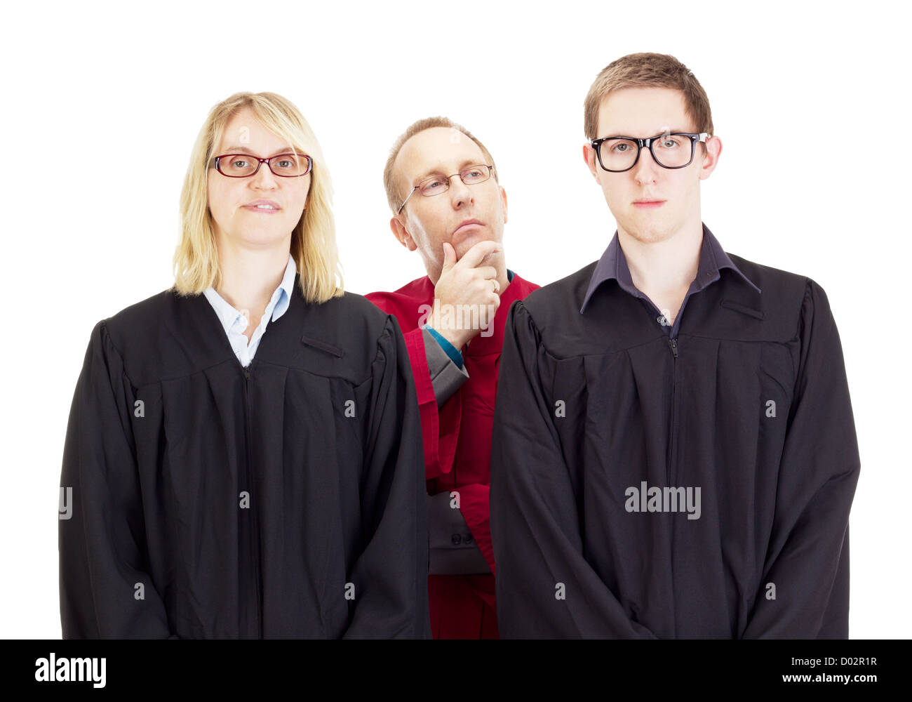 Three robe studies hi-res stock photography and images - Alamy