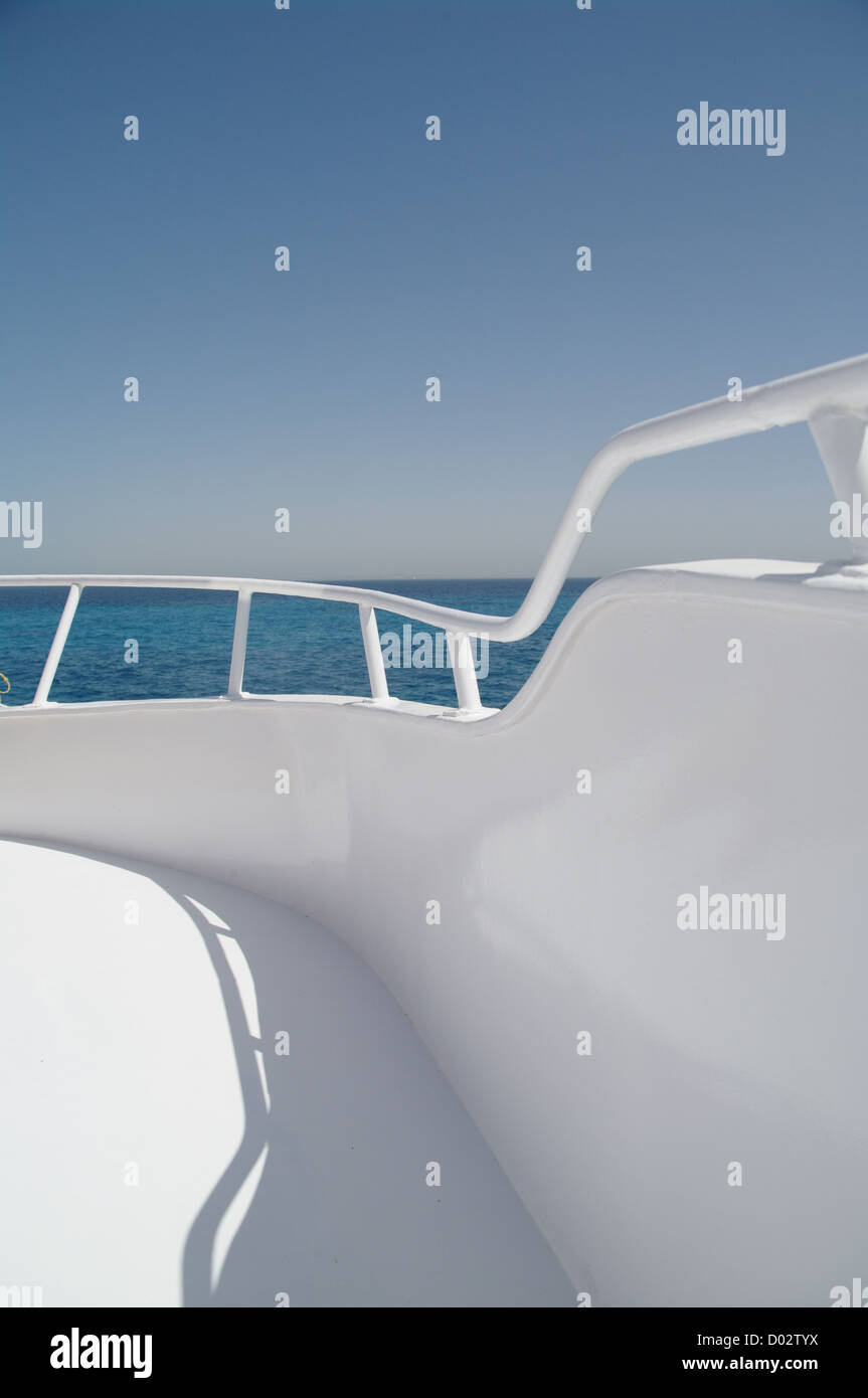 view from a yacht in the red sea Stock Photo - Alamy